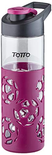 TOTTO Flaschen-Flip-Flop, Damen, Lila/Transparent, Einheitsgröße TOTTO Flaschen-Flip-Flop, Damen, Lila/Transparent, Einheitsgröße von Totto