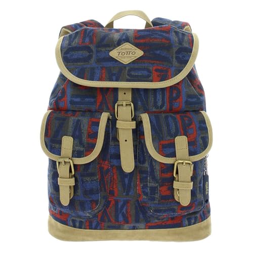 Totto MA04CNY003-1710J-2L4 Jungen Rucksack Caprini von Totto