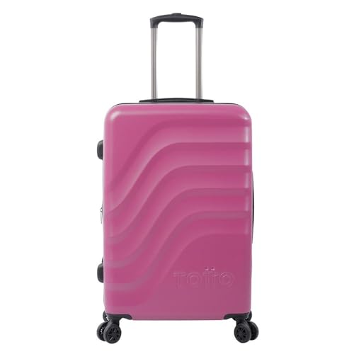 TOTTO - Mittelgroßer Trolley Rosa Bazy+: Nehmen Sie Alles, was Sie brauchen, mit Stil und Sicherheit., Rosa, Trolley cabina, BAZY + ist die erneuerte und verbesserte Version der klassischen Bazy TOTTO - Mittelgroßer Trolley Rosa Bazy+: Nehmen Sie Alles, was Sie brauchen, mit Stil und Sicherheit., Rosa, Trolley cabina, BAZY + ist die erneuerte und verbesserte Version der klassischen Bazy von Totto