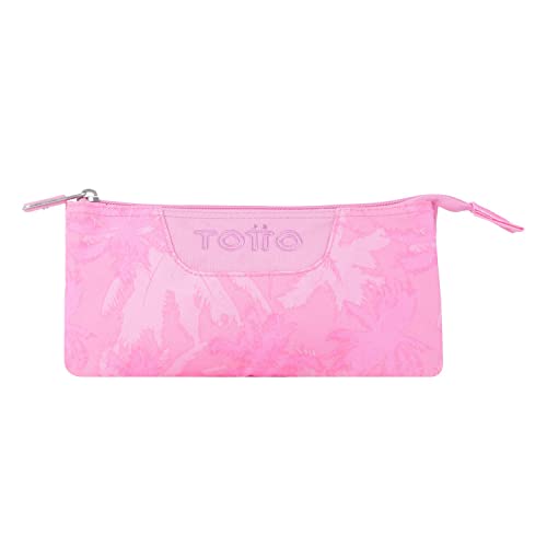 Totto Schulkoffer mit DREI Fächern, rosa Palmen – Brett Totto Schulkoffer mit DREI Fächern, rosa Palmen – Brett von Totto