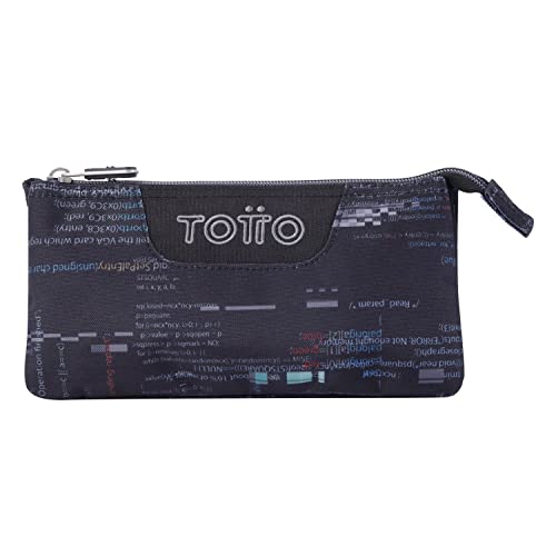 TOTTO Unisex Jugend Mehrzweckplatte etui, Schwarz, Einheitsgröße TOTTO Unisex Jugend Mehrzweckplatte etui, Schwarz, Einheitsgröße von Totto