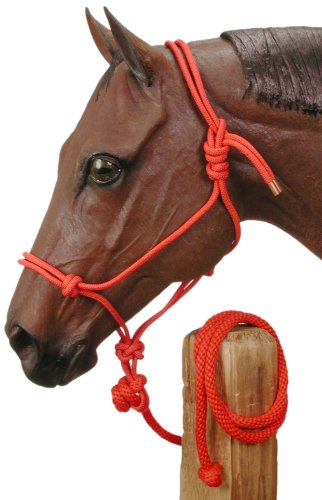 Tough 1 Halfter mit Leine, 50-1010-5-0, rot, Pferd Tough 1 Halfter mit Leine, 50-1010-5-0, rot, Pferd von Tough 1