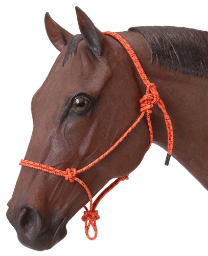 Tough 1 Horse Halfter aus Poly-Seil, Orange Tough 1 Horse Halfter aus Poly-Seil, Orange von Tough 1