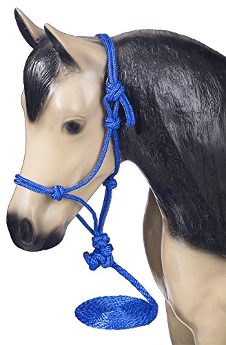 Tough 1 Miniature Poly Rope Halter with Lead, Blue/Royal, Small Tough 1 Miniature Poly Rope Halter with Lead, Blue/Royal, Small von Tough 1