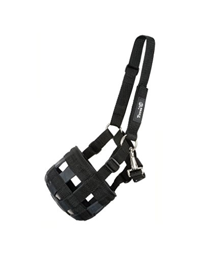 Tough 1 Nylon-Weidemaulkorb, Schwarz Tough 1 Nylon-Weidemaulkorb, Schwarz von Tough 1
