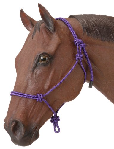 Tough 1 Pferde-Halfter aus Polyseil, 50-1000-10-0, violett, Pferd von Tough 1