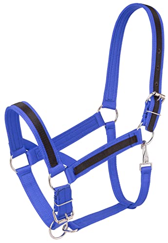 Tough 1 Robust 1 Premium Nylon Halfter mit Overlay, 50-9575-4-0, königsblau, Draft Tough 1 Robust 1 Premium Nylon Halfter mit Overlay, 50-9575-4-0, königsblau, Draft von Tough 1