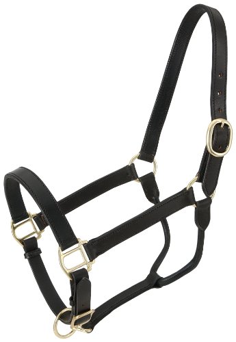 Tough 1 Robuste 1 Royal King Leder Stallhalfter, 44-2021-2-0, Schwarz, Pferd Tough 1 Robuste 1 Royal King Leder Stallhalfter, 44-2021-2-0, Schwarz, Pferd von Tough 1