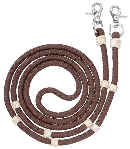 Tough 1 Royal King Zügel für Wettkampf, geflochten, braun Tough 1 Royal King Zügel für Wettkampf, geflochten, braun von Tough 1
