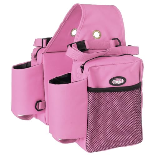 Tough 1 Satteltasche für Trinkflaschen, Nylon, Pink Tough 1 Satteltasche für Trinkflaschen, Nylon, Pink von Tough 1