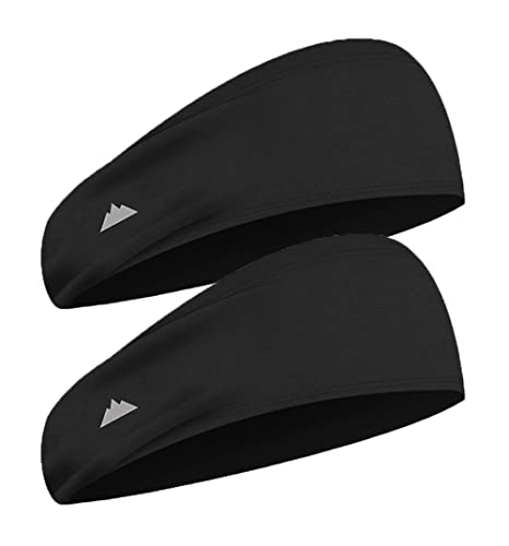 Tough Headware Sport Stirnband Damen Herren - Laufstirnband - Breites Headband für Sport Laufen Wandern - Schweißband für Männer und Frauen - Jogging Lauf Band versch. Farben Tough Headware Sport Stirnband Damen Herren - Laufstirnband - Breites Headband für Sport Laufen Wandern - Schweißband für Männer und Frauen - Jogging Lauf Band versch. Farben von Tough Headwear
