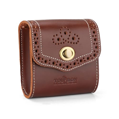 TOURBON Echtleder-Patronengürteltasche .22 22LR Munitionshalter Schleuder-Aufbewahrungstasche für Jagdschießen TOURBON Echtleder-Patronengürteltasche .22 22LR Munitionshalter Schleuder-Aufbewahrungstasche für Jagdschießen von Tourbn