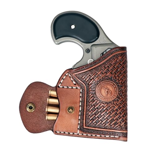TOURBON Echtleder-Pistolenholster, kleines verdecktes Handfeuerwaffenholster mit Patronentasche TOURBON Echtleder-Pistolenholster, kleines verdecktes Handfeuerwaffenholster mit Patronentasche von Tourbn
