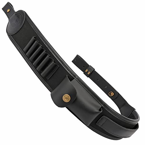 TOURBON Jagdgewehrriemen 6 Schalen Gewehrpatronengurt mit Rastloch Schwarz TOURBON Jagdgewehrriemen 6 Schalen Gewehrpatronengurt mit Rastloch Schwarz von Tourbn