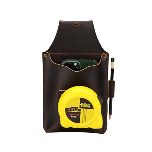 TOURBON Multitool-Scheide, Leder-Werkzeug-Organizer-Tasche, EDC-Hüfttasche mit Maßbandhalter für den Gürtel TOURBON Multitool-Scheide, Leder-Werkzeug-Organizer-Tasche, EDC-Hüfttasche mit Maßbandhalter für den Gürtel von Tourbn