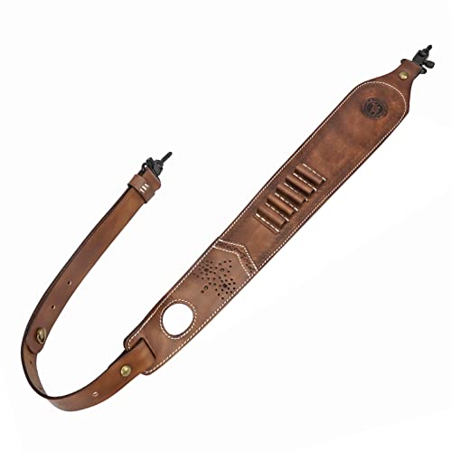 Tourbn Deluxe Munitionshalter aus Leder, gepolsterter Gewehrriemen mit Rastloch und Wirbeln Tourbn Deluxe Munitionshalter aus Leder, gepolsterter Gewehrriemen mit Rastloch und Wirbeln von Tourbn