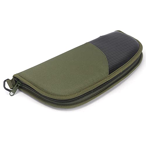 Tourbn Tourbon Pistolentasche aus Nylon, weich gepolstert, Reißverschluss, 35,6 cm, für Schießstand Tourbn Tourbon Pistolentasche aus Nylon, weich gepolstert, Reißverschluss, 35,6 cm, für Schießstand von Tourbn