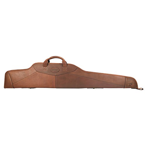 Tourbon Jagd traditionellen englischen Leder Gun Case weiche Gewehr 127 cm Zielfernrohr gun Tasche mit verstellbarer Schultergurt - Braun Tourbon Jagd traditionellen englischen Leder Gun Case weiche Gewehr 127 cm Zielfernrohr gun Tasche mit verstellbarer Schultergurt - Braun von TOURBON