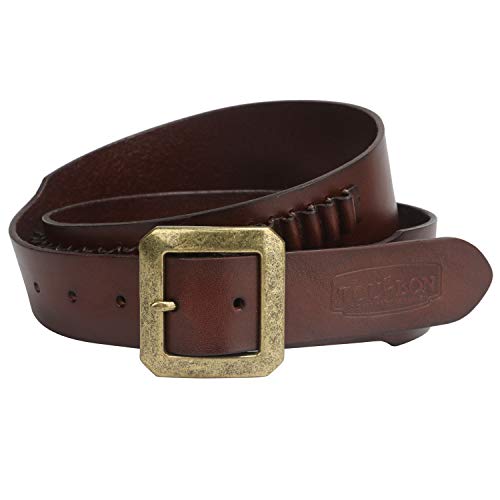 TOURBON Bandolier aus echtem Leder für Ammo-Halter, Vintage, .17/.22 Kaliber TOURBON Bandolier aus echtem Leder für Ammo-Halter, Vintage, .17/.22 Kaliber von TOURBON