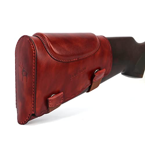 TOURBON Leder-Gesäßstock-Schutzhalter, zum Aufstecken, für Gesäßstock, Wangenauflage, Braun TOURBON Leder-Gesäßstock-Schutzhalter, zum Aufstecken, für Gesäßstock, Wangenauflage, Braun von TOURBON