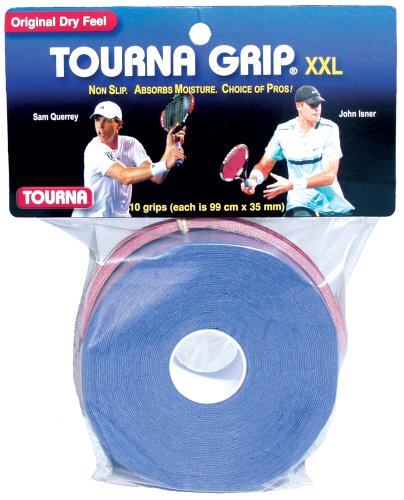 Tourna Grip XXL Dry Feel Tennisgriff (10 Stück) von Tourna