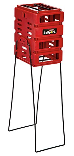 Tourna Mini Ballport Tennis Ball Pick Up Hopper, Unisex, Red, rot Tourna Mini Ballport Tennis Ball Pick Up Hopper, Unisex, Red, rot von Tourna