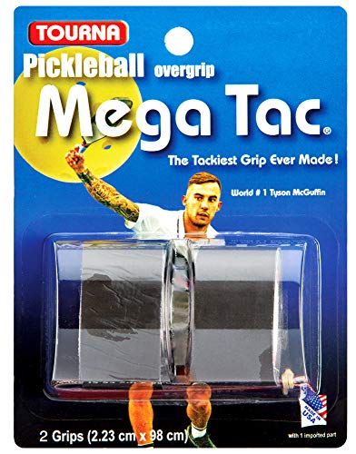 Tourna Pickleball Mega Tac Griffband, schwarz Tourna Pickleball Mega Tac Griffband, schwarz von Tourna