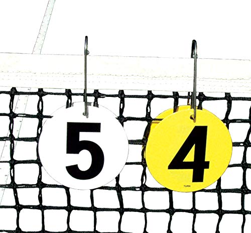 Tourna Tragbarer Tennis-Punktehalter, passt über das Netz Tourna Tragbarer Tennis-Punktehalter, passt über das Netz von Tourna