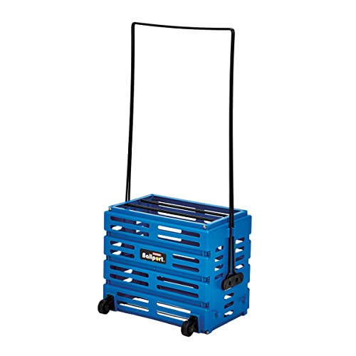 Tourna Unisex-Erwachsene BPD-80W Ballport Deluxe Rollwagen, blau Tourna Unisex-Erwachsene BPD-80W Ballport Deluxe Rollwagen, blau von Tourna