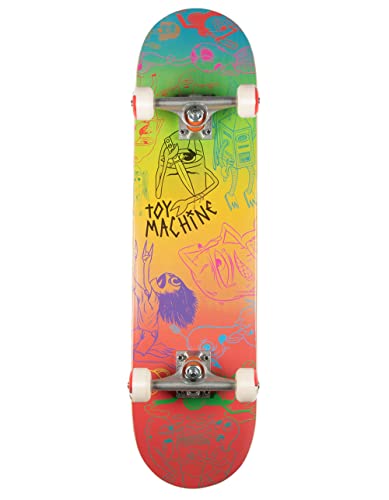 Toy Machine Characters II Komplettes Skateboard, 20,3 cm Toy Machine Characters II Komplettes Skateboard, 20,3 cm von Toy Machine