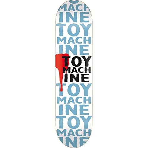 Toy Machine Skateboard Deck New Blood, Größe:7.625, Farben:Blue-Natural von Toy Machine