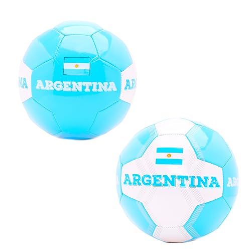 Toyland® Argentinien Länder-Fußball (8lbs/Größe 5) – Euro und Weltmeisterschaft – Outdoor-Spielzeug – 14 Modelle verfügbar – (Argentinien) von Toyland