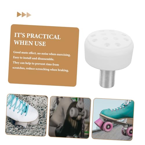 Toyvian 2 Stück Rollschuh Zehenstopper aus Verschleißfestem Gummi Einstellbare Rollschuh Bremsen für Zweireihige Rollschuhe Rutschfester Skate Stopper Einfach zu Montieren Langlebiges Toyvian 2 Stück Rollschuh Zehenstopper aus Verschleißfestem Gummi Einstellbare Rollschuh Bremsen für Zweireihige Rollschuhe Rutschfester Skate Stopper Einfach zu Montieren Langlebiges von Toyvian