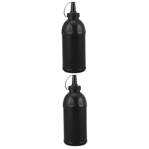 Toyvian 2St Flaschenspielzeug Perle Flasche Gelflasche befüllbare Getränkeflaschen Spielflasche Wasserspielzeug Aufbewahrungsflasche Outdoor-Versorgung Spielzeugperlenhalter pp Black von Toyvian