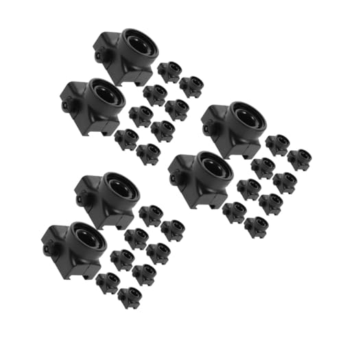 Toyvian 3 Sätze Adapter Für Wasserbombenflaschen Spielzeugball-Shooter-Adapter Zubehör Für Ballschützen Ersatz Für Ball-Shooter-Adapter Adapter Aus Kunststoff Plastik Black 10 Stück * 3 von Toyvian