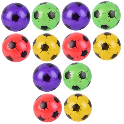 Toyvian 3 Sätze Kinderspielzeug Fußball Mini-fußballspielzeug Indoor-sportball 4 Stück * 3 von Toyvian