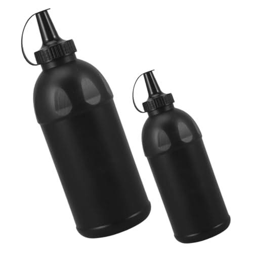 Toyvian 5 Sätze Wasserballonflasche Behälter Für Spielzeugperlen Winzige Flaschen Plastikflaschen Nachfüllen Kunststoff-displayflaschen Kleine Flaschen Mit Deckel Pp Black 2 Stück * 5 von Toyvian