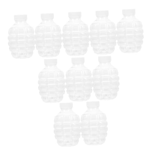 Toyvian Wasser-Gele Unterverpackung Flasche 10 Stück Handgranatenförmige Saftflasche Plastiktrichter Ananasflasche Spritzerball Nachfüller Für Gele Gu-N-Spiele Im Freien von Toyvian