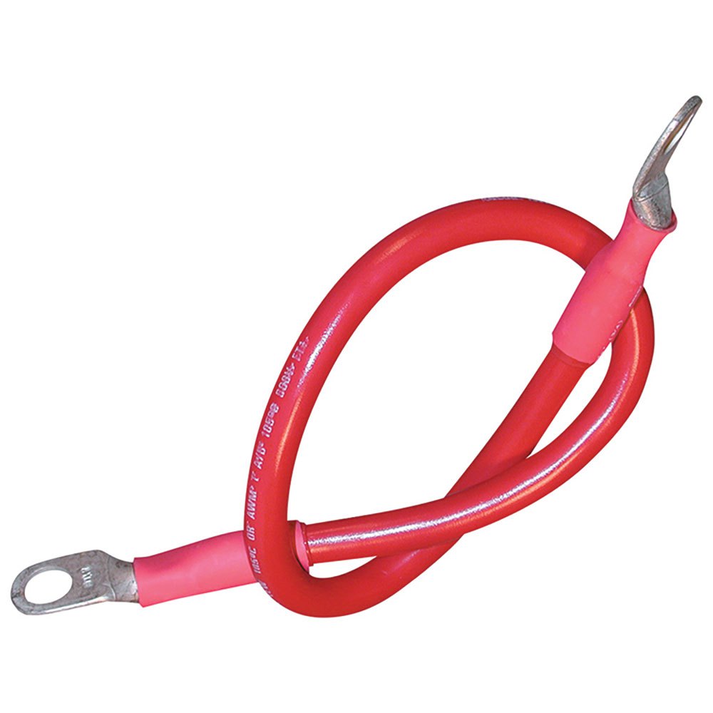 Seachoice 2 Awg Tinned Copper Battery Cable Assemblie 0.61 M Rot Seachoice 2 Awg Tinned Copper Battery Cable Assemblie 0.61 M Rot von Seachoice