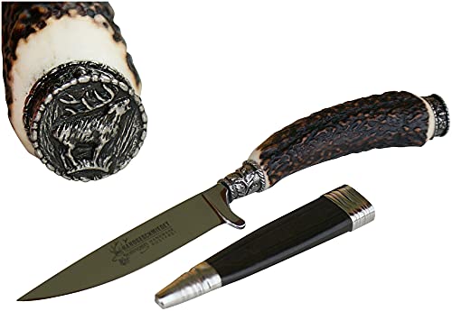 Jagdmesser Trachtenmesser Jagd-Messer Hirschfänger Hirsch Wild echt Hirschhorn Jagdnicker für Lederhose Jäger Fischer Fischen Jagen echt versilbert Stahl-Klinge Solingen Jagdmesser Trachtenmesser Jagd-Messer Hirschfänger Hirsch Wild echt Hirschhorn Jagdnicker für Lederhose Jäger Fischer Fischen Jagen echt versilbert Stahl-Klinge Solingen von Trachten Mayr