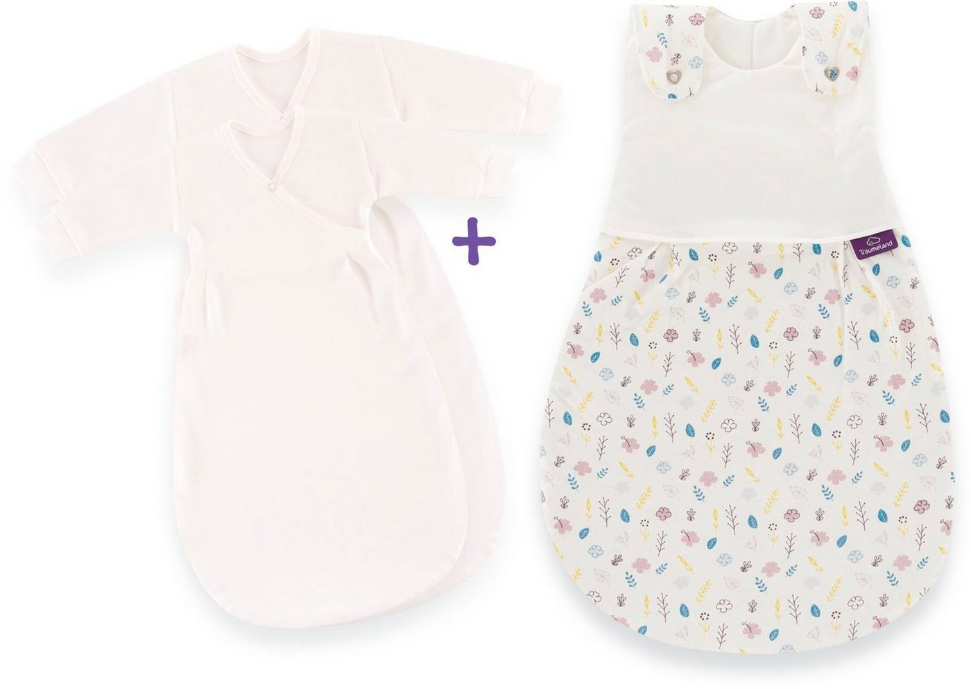 Träumeland Babyschlafsack 3 tlg Set LIEMBICH, Design Blumig (2 tlg) Träumeland Babyschlafsack 3 tlg Set LIEMBICH, Design Blumig (2 tlg) von Träumeland