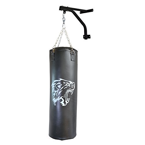 TrainHard Boxsack Warrior 90 gefüllt 30kg 90x30cm mit Wandhalterung, Stahlkette & Drehwirbel TrainHard Boxsack Warrior 90 gefüllt 30kg 90x30cm mit Wandhalterung, Stahlkette & Drehwirbel von TrainHard