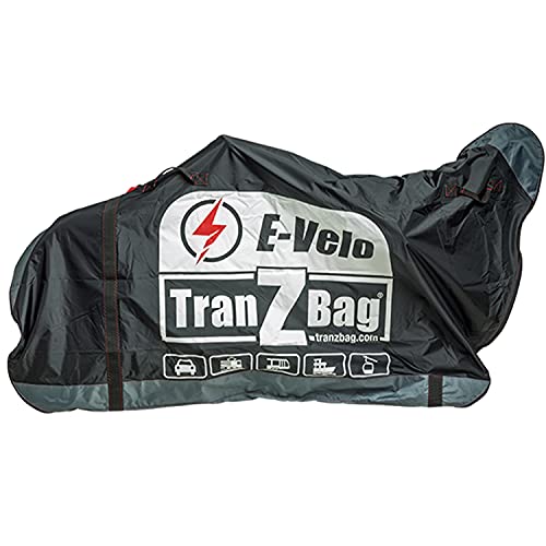 TranZbag E-Velo Fahrrad Transporttasche, E-Bike Transportschutz für 26" bis 29+" Laufräder (faltbar, minimales Packmaß, Schultertragegurt, universell einsetzbar, Doppel-Reißverschluss), Schwarz TranZbag E-Velo Fahrrad Transporttasche, E-Bike Transportschutz für 26" bis 29+" Laufräder (faltbar, minimales Packmaß, Schultertragegurt, universell einsetzbar, Doppel-Reißverschluss), Schwarz von EVOC