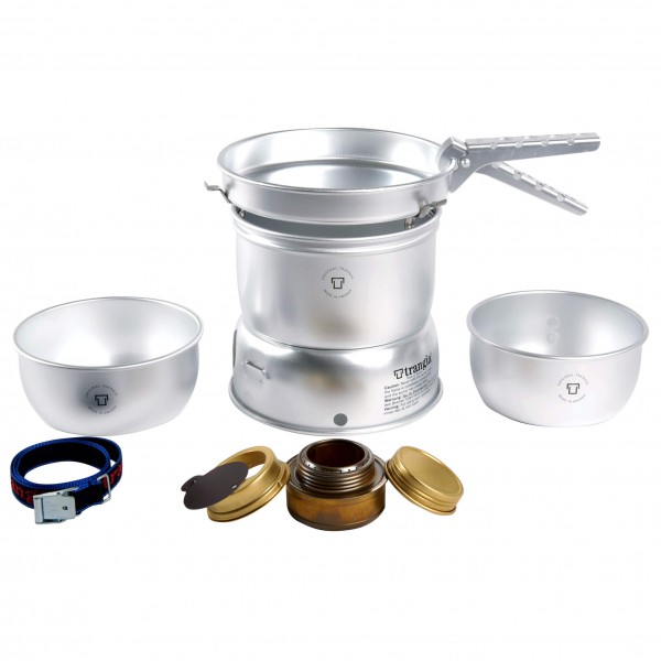 Trangia - 27-1 Spiritus Sturmkocher - Spirituskocher Gr 720 g grau/weiß Trangia - 27-1 Spiritus Sturmkocher - Spirituskocher Gr 720 g grau/weiß von Trangia