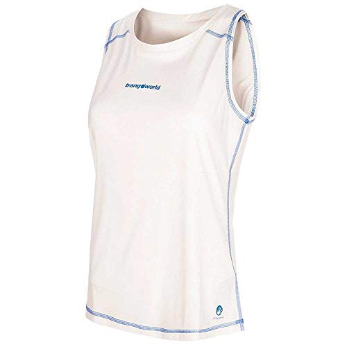 Trangoworld Damen Camiseta Baells Unterhemd, weiß, XXL von Trangoworld