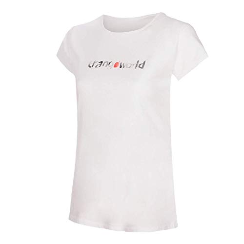 TRANGOWORLD Damen T-Shirt Watercolour Wm, weiß, L von Trangoworld