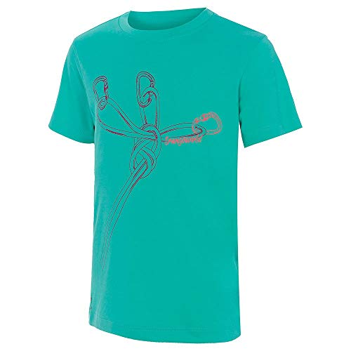 Trango Unisex Kinder Camiseta Tomin Unterhemd, Aqua, 16 Años von Trango