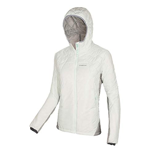 TRANGOWORLD Solden Damenjacke L Minzweiß/Steingrau von Trangoworld