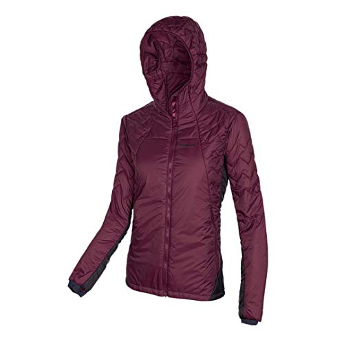 TRANGOWORLD Solden Damenjacke L Wein/bläulich schwarz von Trangoworld