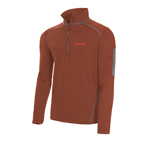 Trangoworld Mogao Pullover für Herren S Rostrot von Trangoworld